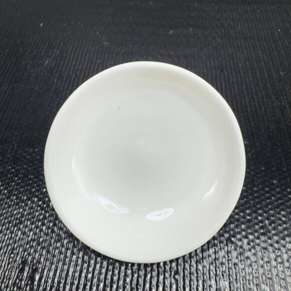 Vintage Italian Pottery Trinket Dish Holder With Applied Flower Lid Pill Holder - Picture 7 of 9